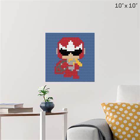 Protoman 8 Bit Grid