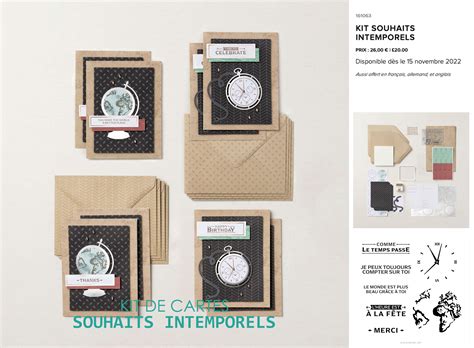 Nouveaut Stampinup Ajout Dune Nouvelle Collection De Kits Kit