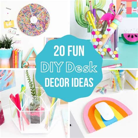 Diy Room Decor Desk Decorations Cheap Cute Projects Atelier Yuwa