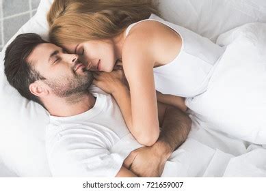 Muscular Man Naked Torso Lying Bed Stock Photo Shutterstock