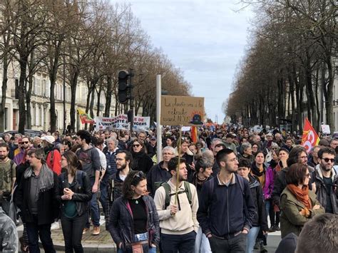 Réforme des retraites à Angers des manifestants moins nombreux mais