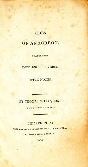 Odes of Anacreon - Wythepedia: The George Wythe Encyclopedia