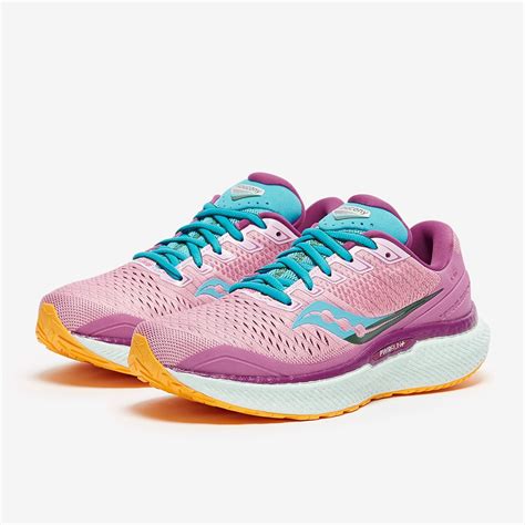 Saucony Womens Triumph 18 Future Pink Womens Shoes Prodirect Running