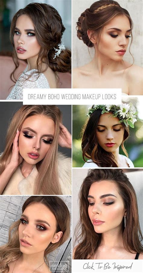 Boho Wedding Makeup Looks For Brides Guide