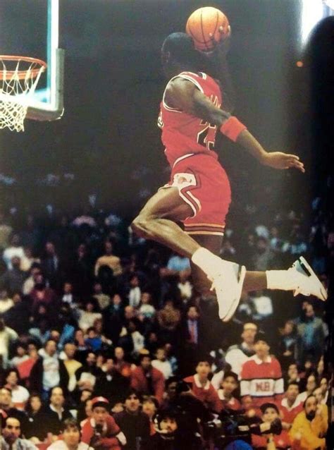 Never before seen angle of michael jordan s free throw dunk from the ...