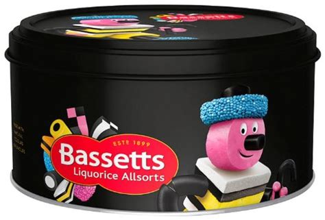 Cadbury Bassetts Liquorice Allsorts Tin 800 G Pack Of 2 Free