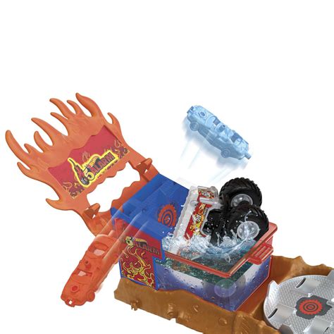 Hot Wheels Monster Truck Live Ar Na Sz Nv Lt S Alarm Rescue J T Kszett Mattel V S Rl S A