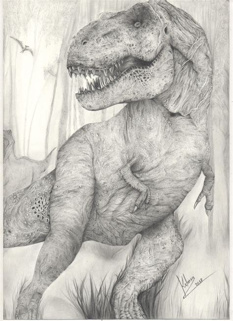 Tiranossauro Rex Desenho Realista Tiranossauro Rex Desenho Tiranossauro Rex Tiranossauro