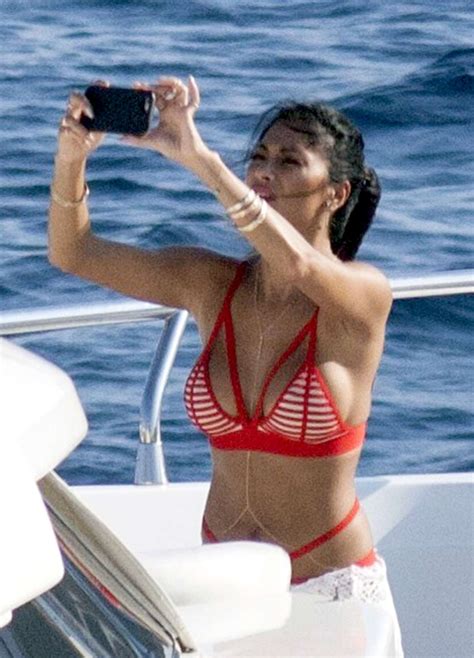 Nicole Scherzinger In Red Bikini 2016 01 Gotceleb