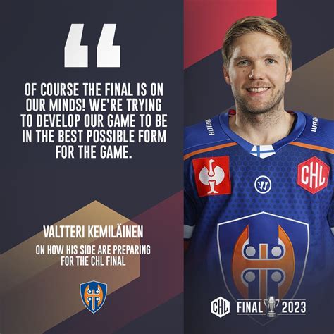 Champions Hockey League On Twitter We Spoke To Tapparaofficial S