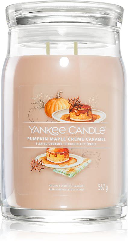 Yankee Candle Pumpkin Maple Cr Me Caramel Doftljus Notino Se