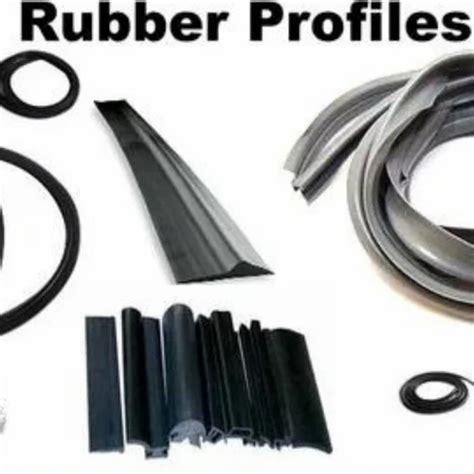 Epdm Extruded Rubber Profiles For Industrial Electrical Equipment