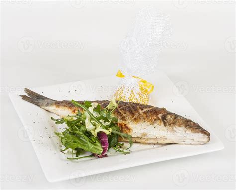 Sea Bass With Vegetables 12273953 Stock Photo At Vecteezy
