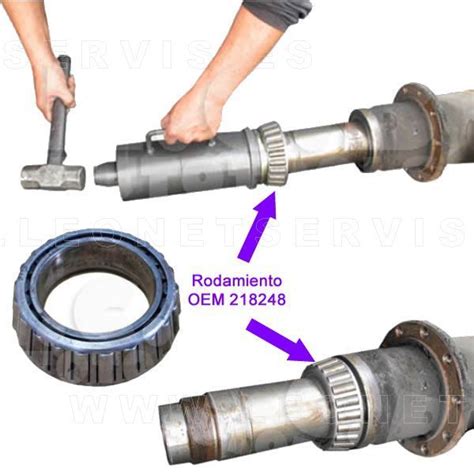 Herramienta Para Instalar El Rodamiento Interno Del Buje De La Rueda