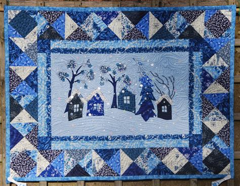 Quilt Art By Lena Pugachova Winter Sun