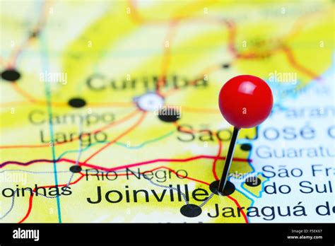 Joinville map hi-res stock photography and images - Alamy