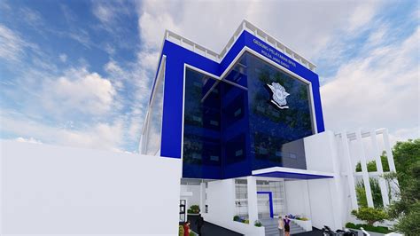 Animasi Lumion Gedung Pelayanan BPKB Polda Jabar Lumion8