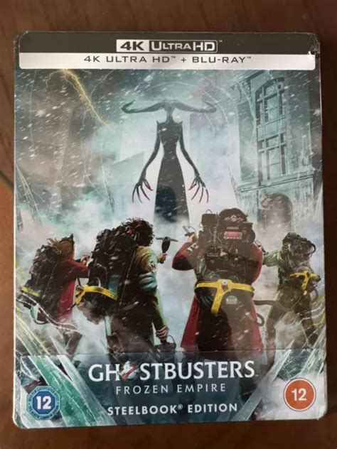 GHOSTBUSTERS FROZEN EMPIRE 2024 Limited Edition 4K Uhd Blu Ray