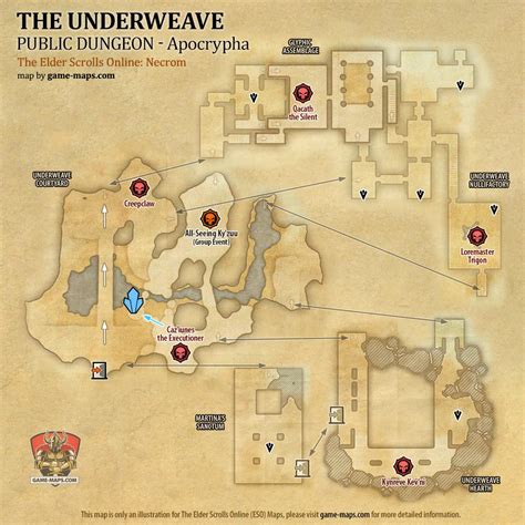 Eso Public Dungeon Maps With Skyshards And Bosses Location The Elder