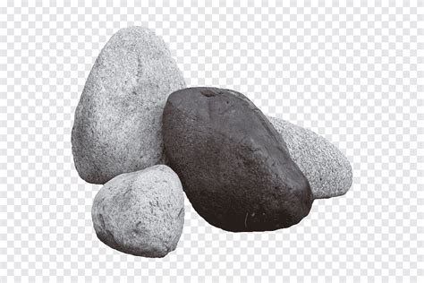 One Brown And Three Gray Stones Rock Computer Icons Stones And Rocks