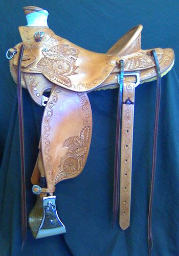 Tooled Saddle Frecker S Saddlery