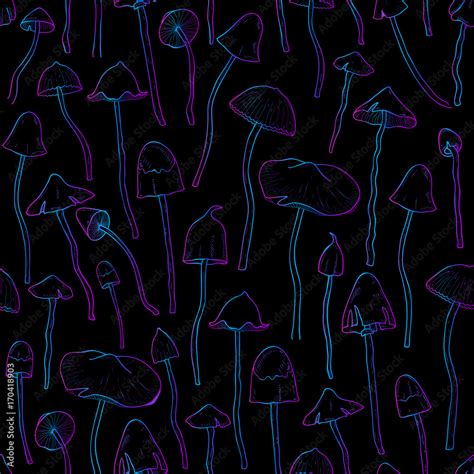 Psilocybin Art Wallpaper