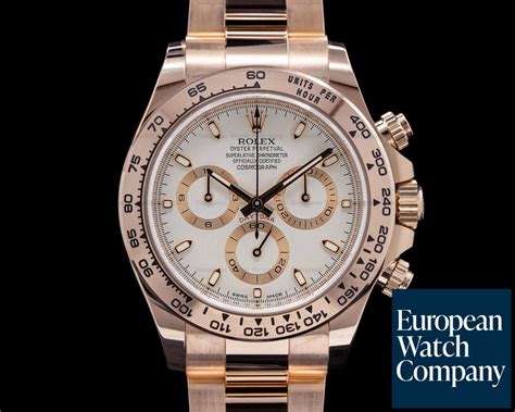 Rolex 116505 Daytona 116505 Everose Gold Ivory Dial 2020 41525