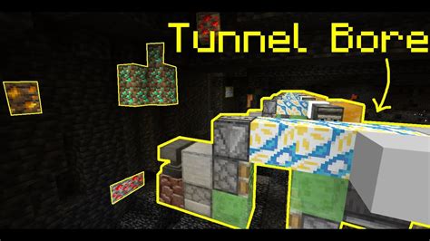 CHAINED 1 20 TUNNEL BORE Tutorial In Minecraft Bedrock Edition YouTube