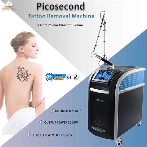 New Vertical Pico Laser Picosecond Tattoo Removal Machine Nd Yag Lasers