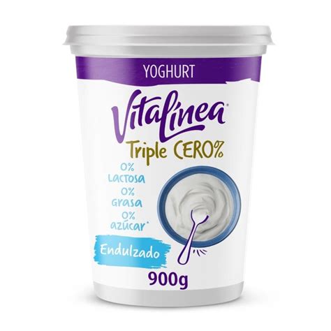 Yoghurt Vitalínea Triple Cero Natural Endul Justo Súper a Domicilio