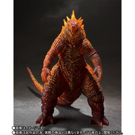 Godzilla King Of The Monsters Sh Monsterarts Burning Godzilla