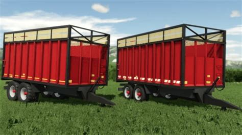 Broughan Axle Grain Silage Trailer V Fs Mod