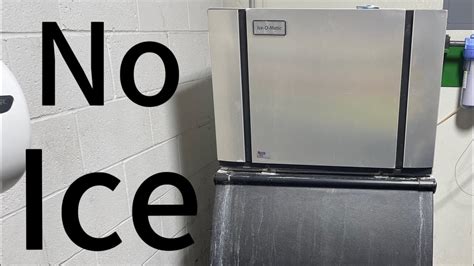 Ice O Matic Ice Machine Troubleshooting Red Light Flashing And Not