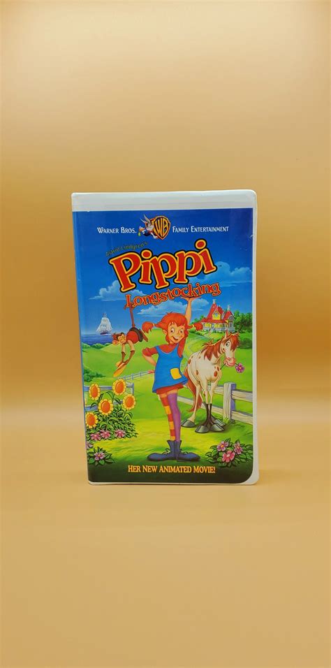 Warner Bros. Pippi Longstocking VHS in a Clamshell Case - Etsy