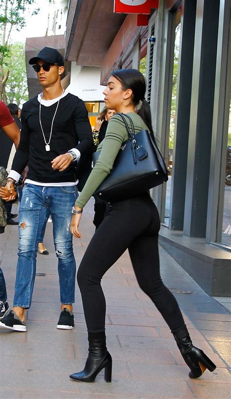 georgina rodriguez  cristiano ronaldo  shopping  madrid