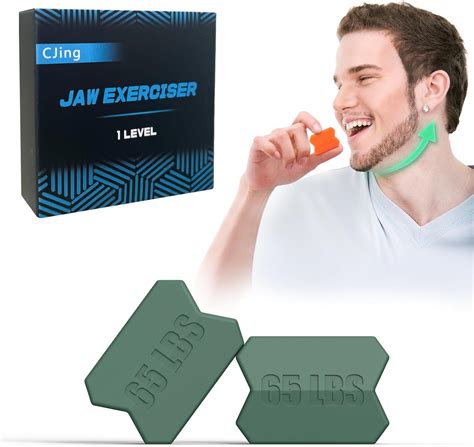 Cjing Jaw Exerciser For Men Women Resistance Levels Pcs