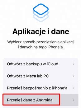 Jak Przenie Dane Z Androida Na Iphonea Poradnik Krok Po Kroku