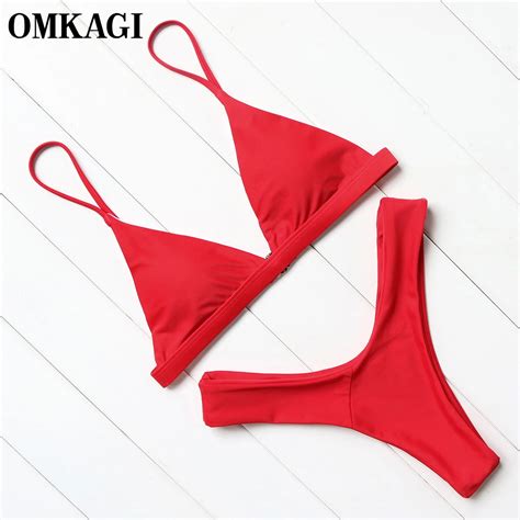 Omkagi Micro Bikini Set Costumi Da Bagno Costume Da Bagno Donna Sexy