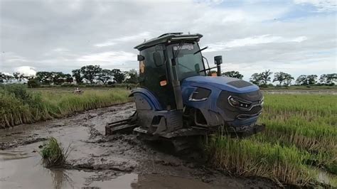 Tractor Membajak Sawah Padi Di Kedah YouTube