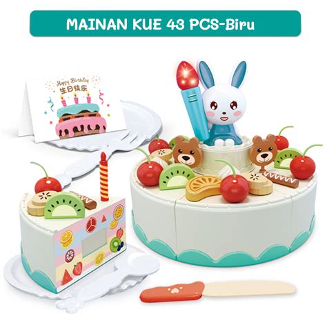 Jual Babycolor Mainan DIY Music Happy Birthday Cake Kue Ulang Tahun