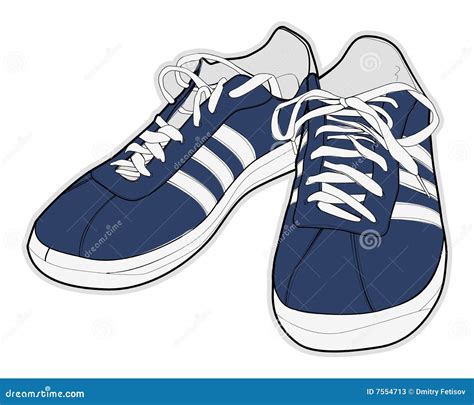 Chaussures De Sport Illustration De Vecteur Illustration Du Bruit