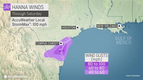 Hurricane Hanna Forms And Heads For Texas Coast