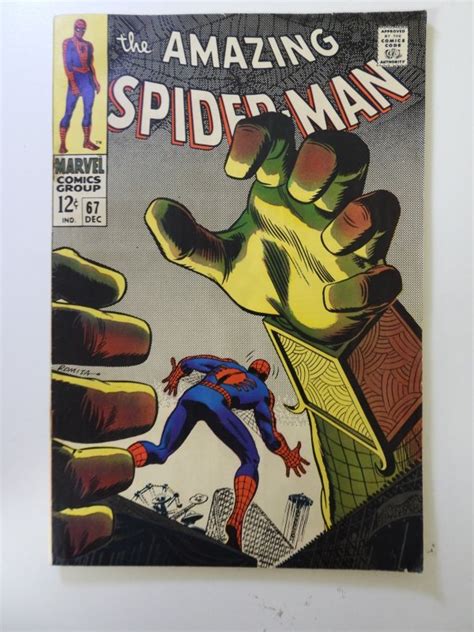 The Amazing Spider Man Vg Condition Moisture Damage