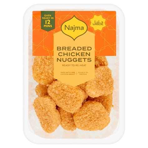 Breaded Chicken Nuggets Najma Foods