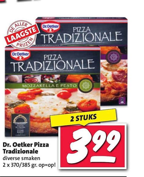 Dr Oetker Pizza Tradizionale Aanbieding Bij Nettorama