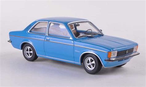 Modellautos Opel Kadett Minichamps C Berlina Limousine Blau