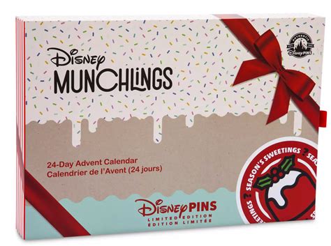 2023 Shopdisney Munchlings Pin Advent Calendar 24 Mystery Pins