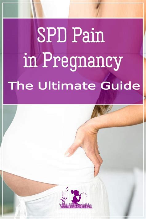 Symphysis Pubis Dysfunction In Pregnancy The Ultimate Guide To Spd