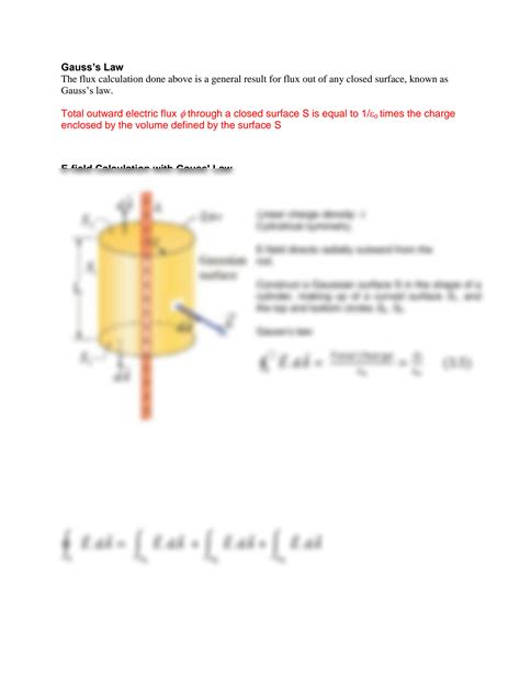 SOLUTION Lecture 3 Electric Flux And Gauss S Law Studypool