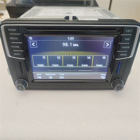 Original Lcd Display Radio Host Screen Assembly For Volkswagen Mib